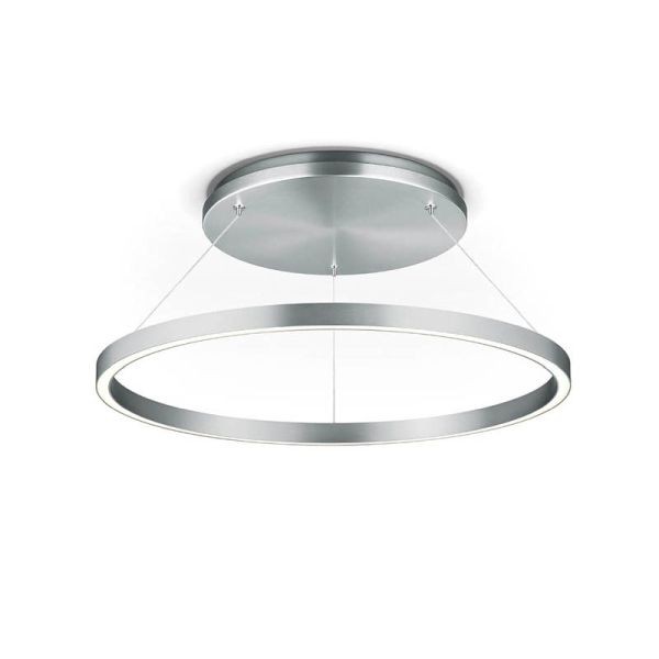 LED-Deckenleuchte mit Fernbedienung LISA-D, nickel matt