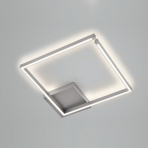 LED-Deckenleuchte YOKO-Q500, nickel matt