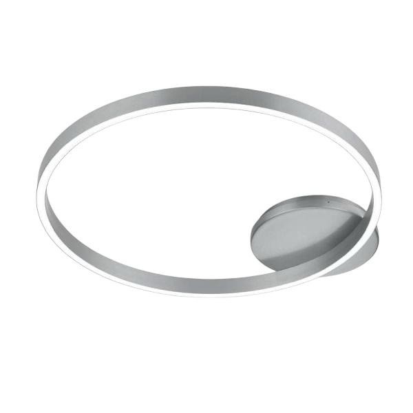 LED-Deckenleuchte mit Fernbedienung SOLEA, nickel matt