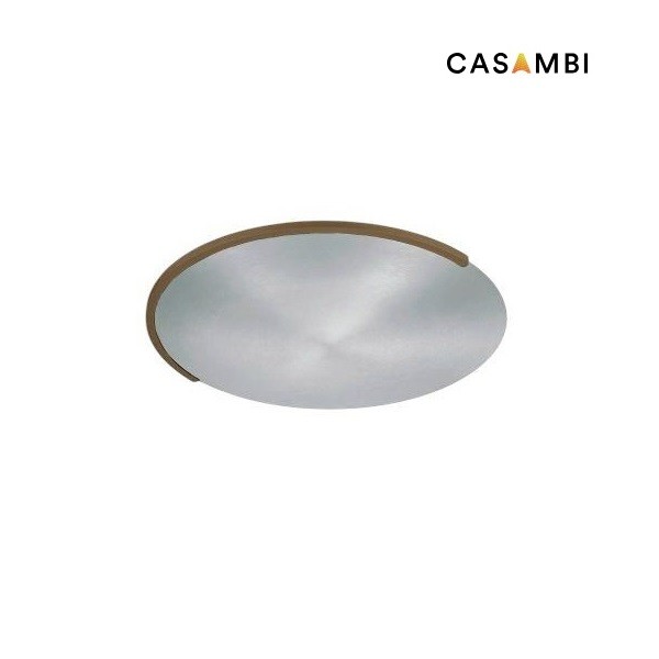 LED-Deckenleuchte Casambi ASTRA-C-40, nickel matt-bronze metallic