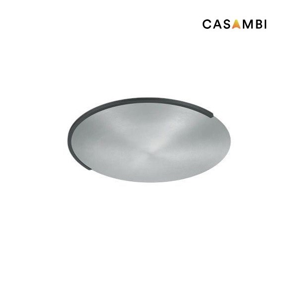 LED-Deckenleuchte Casambi ASTRA-C-40, nickel matt-schwarz metallic