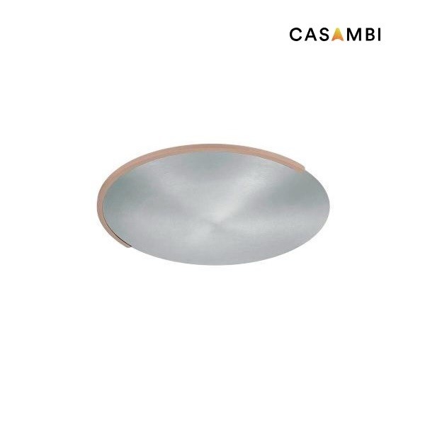 LED-Deckenleuchte Casambi ASTRA-C-40, nickel matt-sand metallic