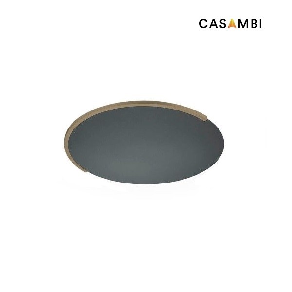 LED-Deckenleuchte Casambi ASTRA-C-40, schwarz metallic-bronze metallic