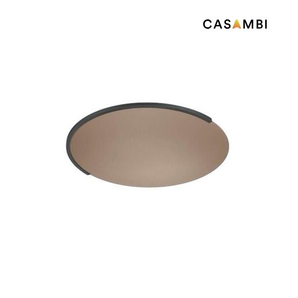 LED-Deckenleuchte Casambi ASTRA-C-40, sand metallic-schwarz metallic