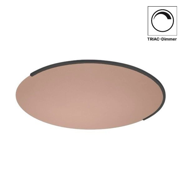 LED-Deckenleuchte ASTRA-60, sand metallic-schwarz metallic