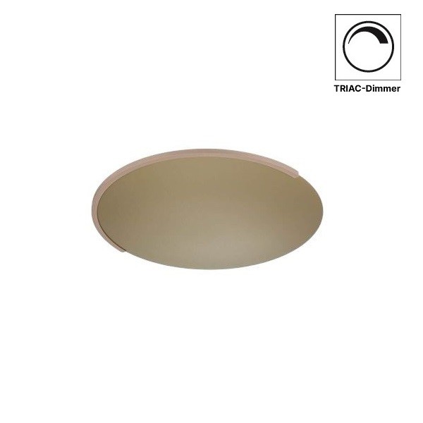 LED-Deckenleuchte ASTRA-40, bronze metallic-sand metallic