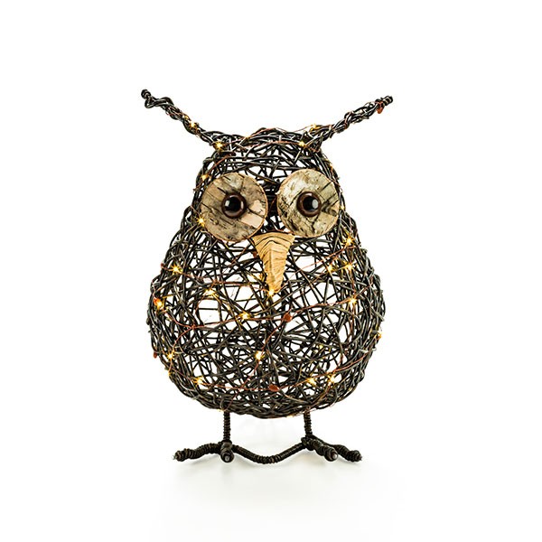 Snooki Rattan Owl L