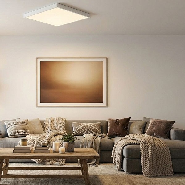 NOSER LED  Aufbauleuchte quadratisch, 36W, 3200lm, 3000K, warmweiss