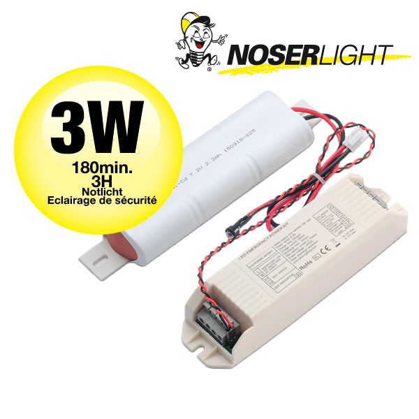 NOSER - LED kit d'emergence EPACK3W