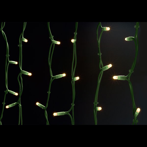 LED Curtain 3m, green