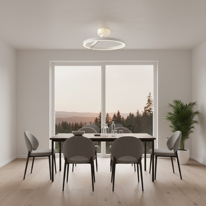 LED Deckenleuchte OREGON, weiss