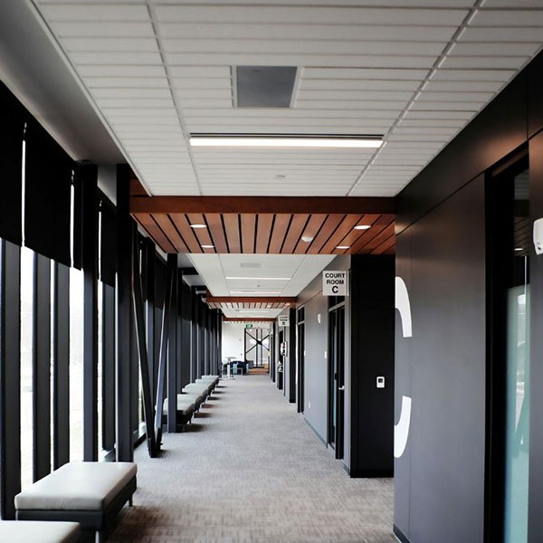 NOSER LED  Klarglas-Panel, "Up N Down", 40W, 20°0/20°0lm, 3000K, warmweiss